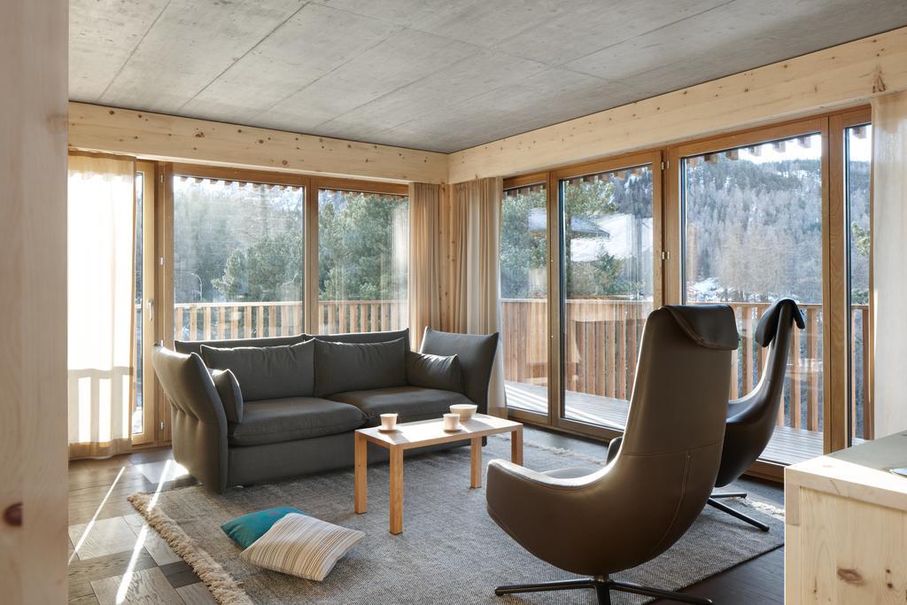 Alpine Lodge Chesa Al Parc Pontresina Δωμάτιο φωτογραφία