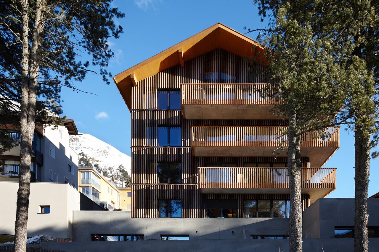 Alpine Lodge Chesa Al Parc Pontresina Εξωτερικό φωτογραφία